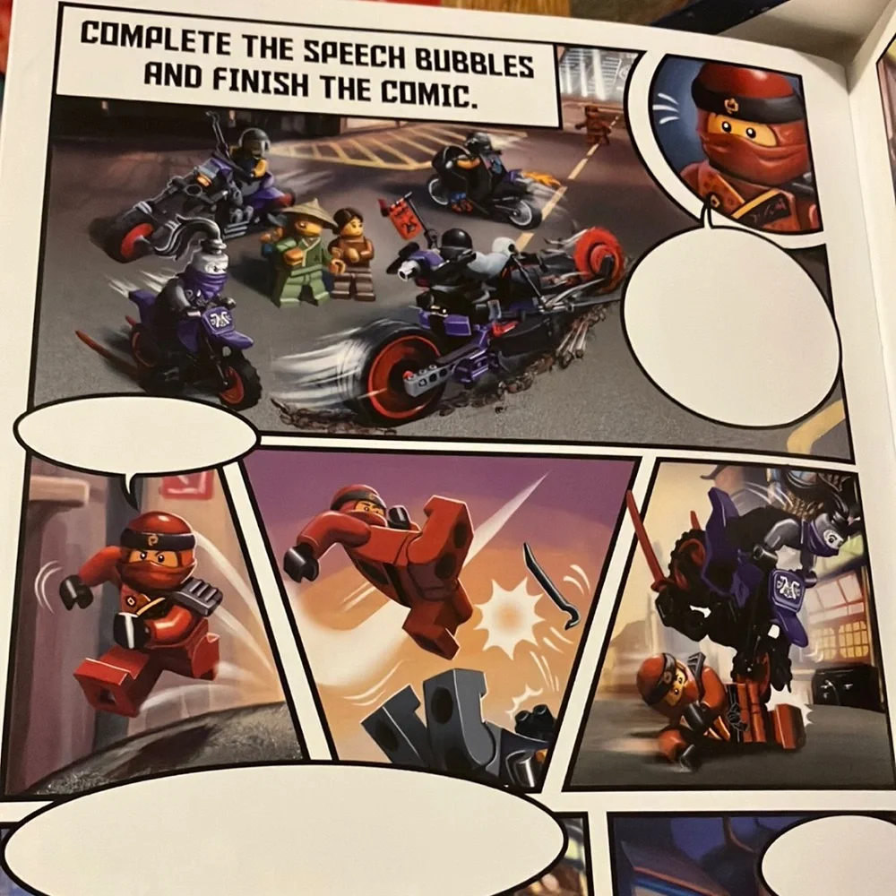 Lego Ninjago & Hero Factory‎ Book Set of Four - comic and reading styles